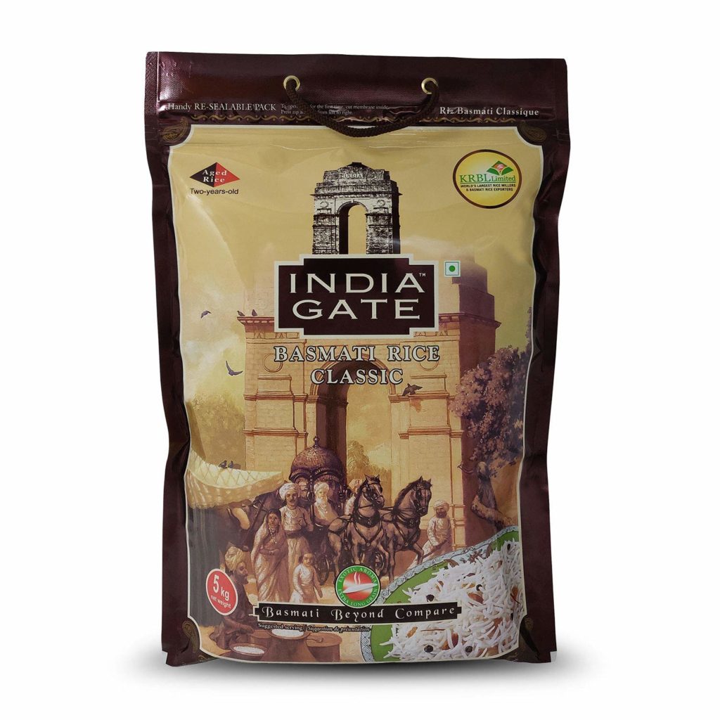 India Gate Classic Basmati Rice 5kg ZingStreet Co.,Ltd